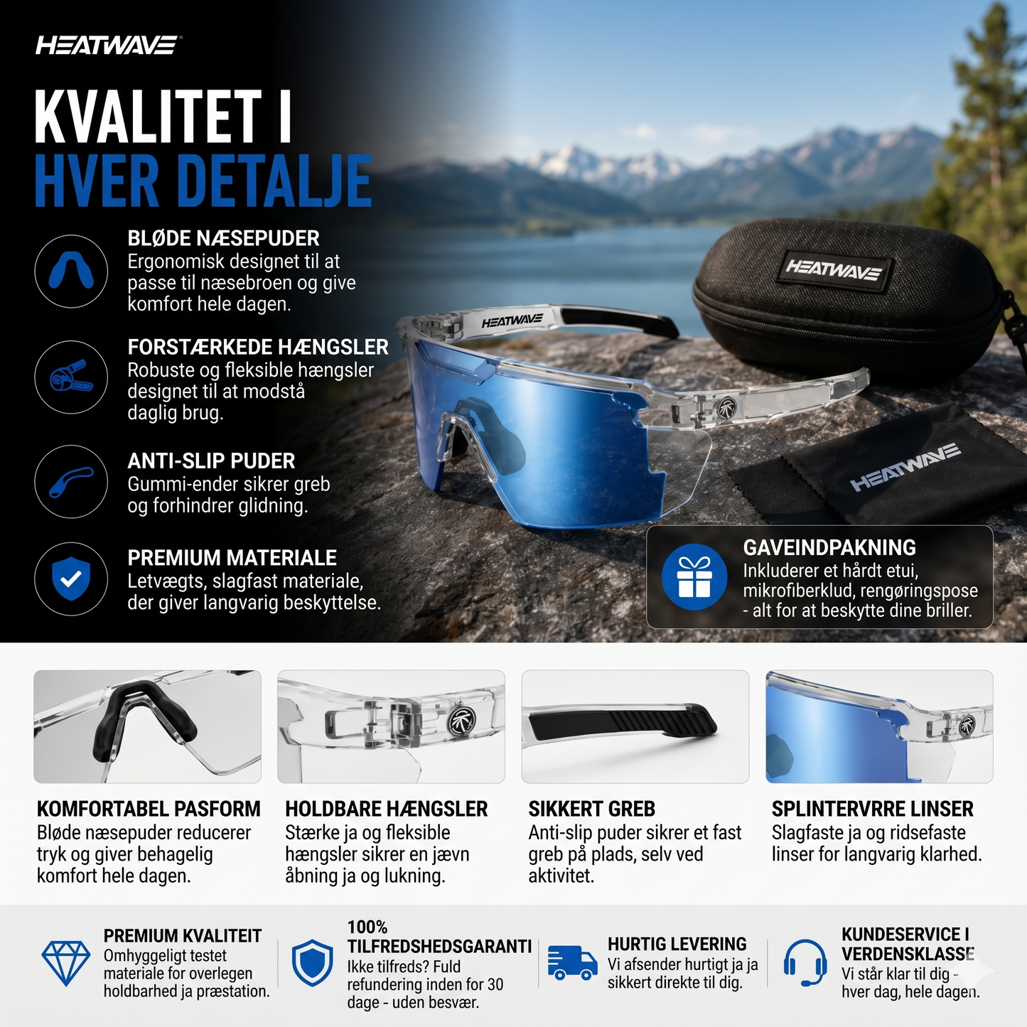 Fotokromiske solbriller – perfekt syn i al slags lys