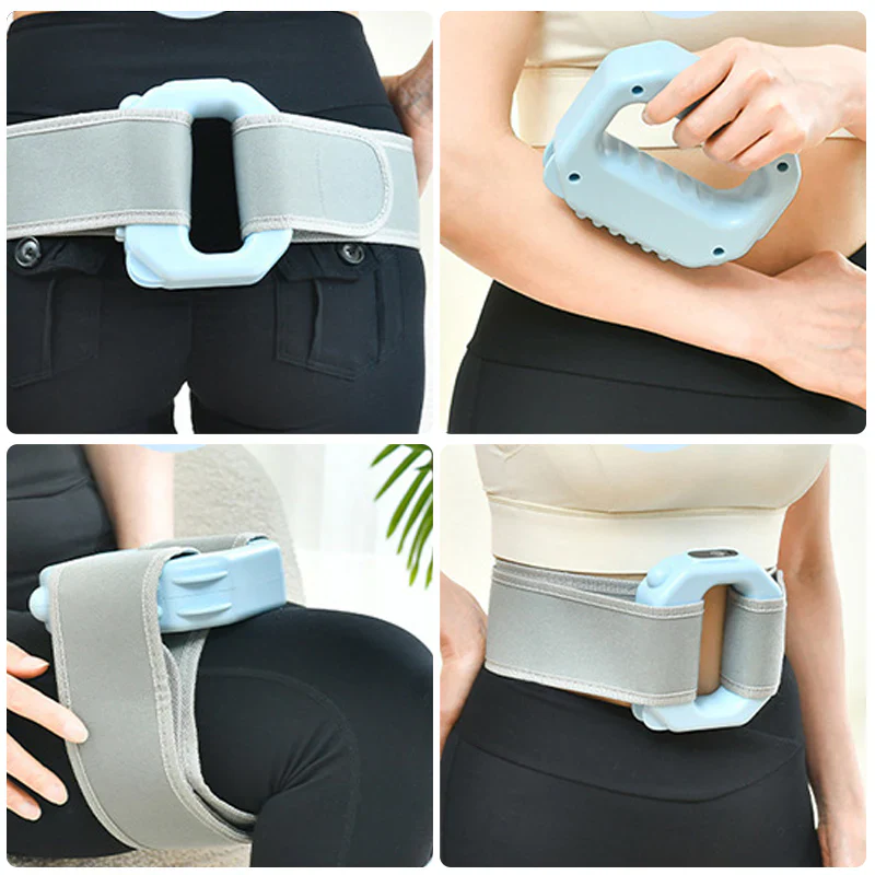 3-i-1 vibrerende fascia-ring massageapparat