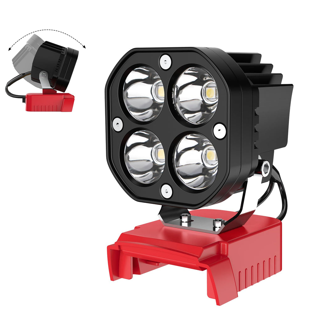 40 W bærbar 6000 lm LED-arbejdslampe