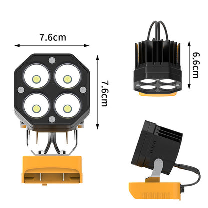 40 W bærbar 6000 lm LED-arbejdslampe