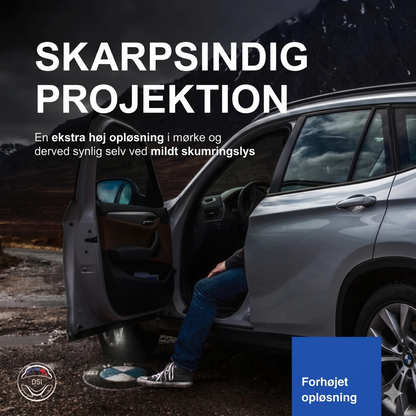 Bil logo-projektor – oplys dit indsteg med et stilfuldt logo