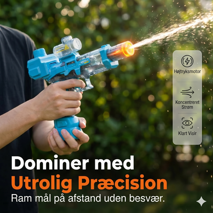 Regnbue lysende vandpistol