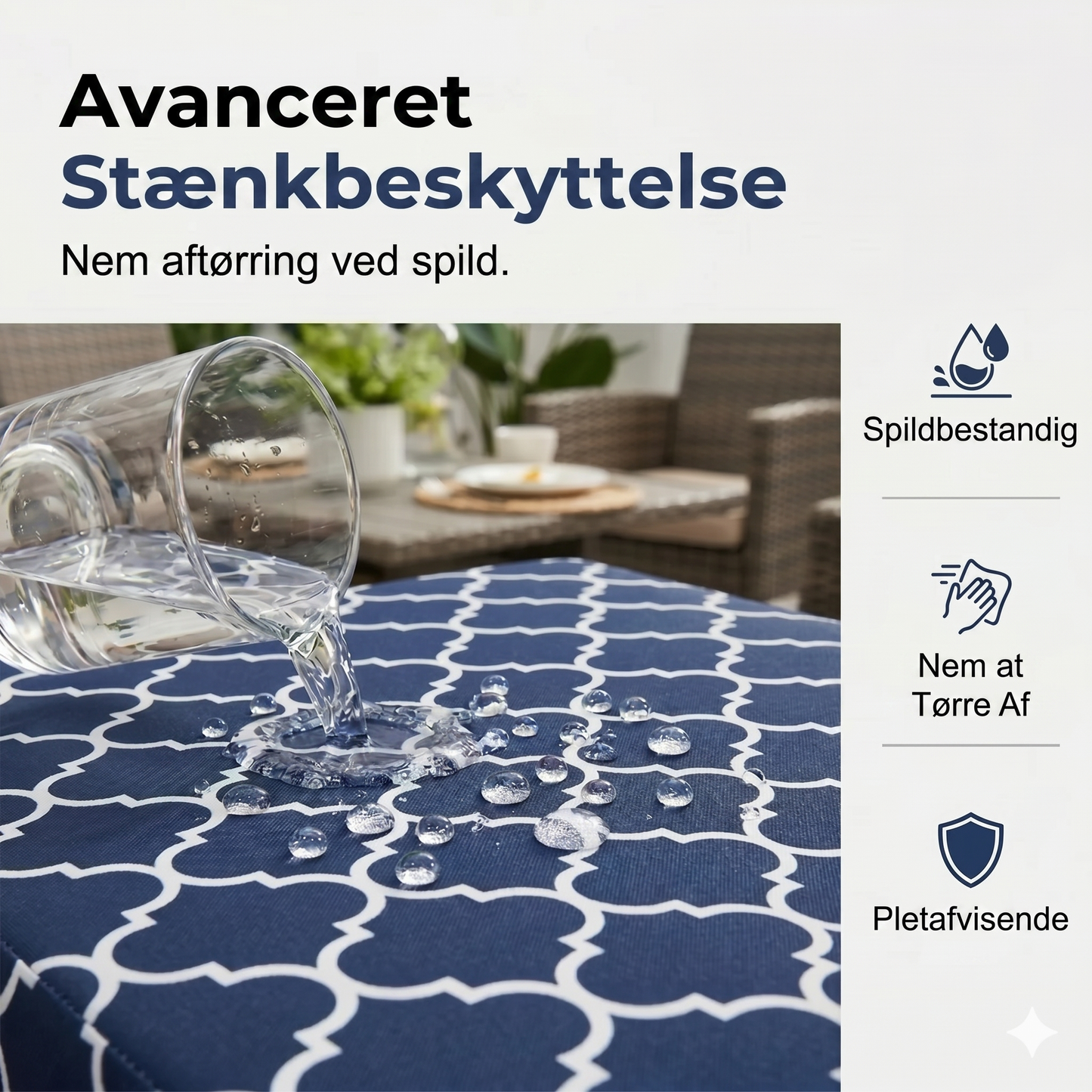 Terrasse sofa hyndebetræk