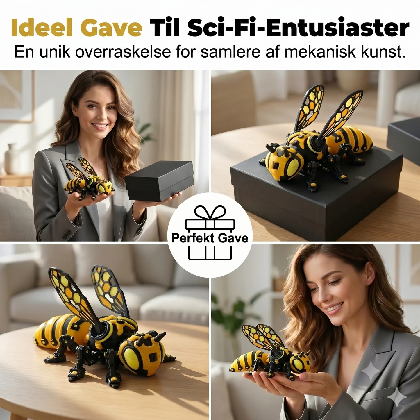 Dette er ikke et insekt, dette er et mecha-monster! Adskillelige led, futuristisk design