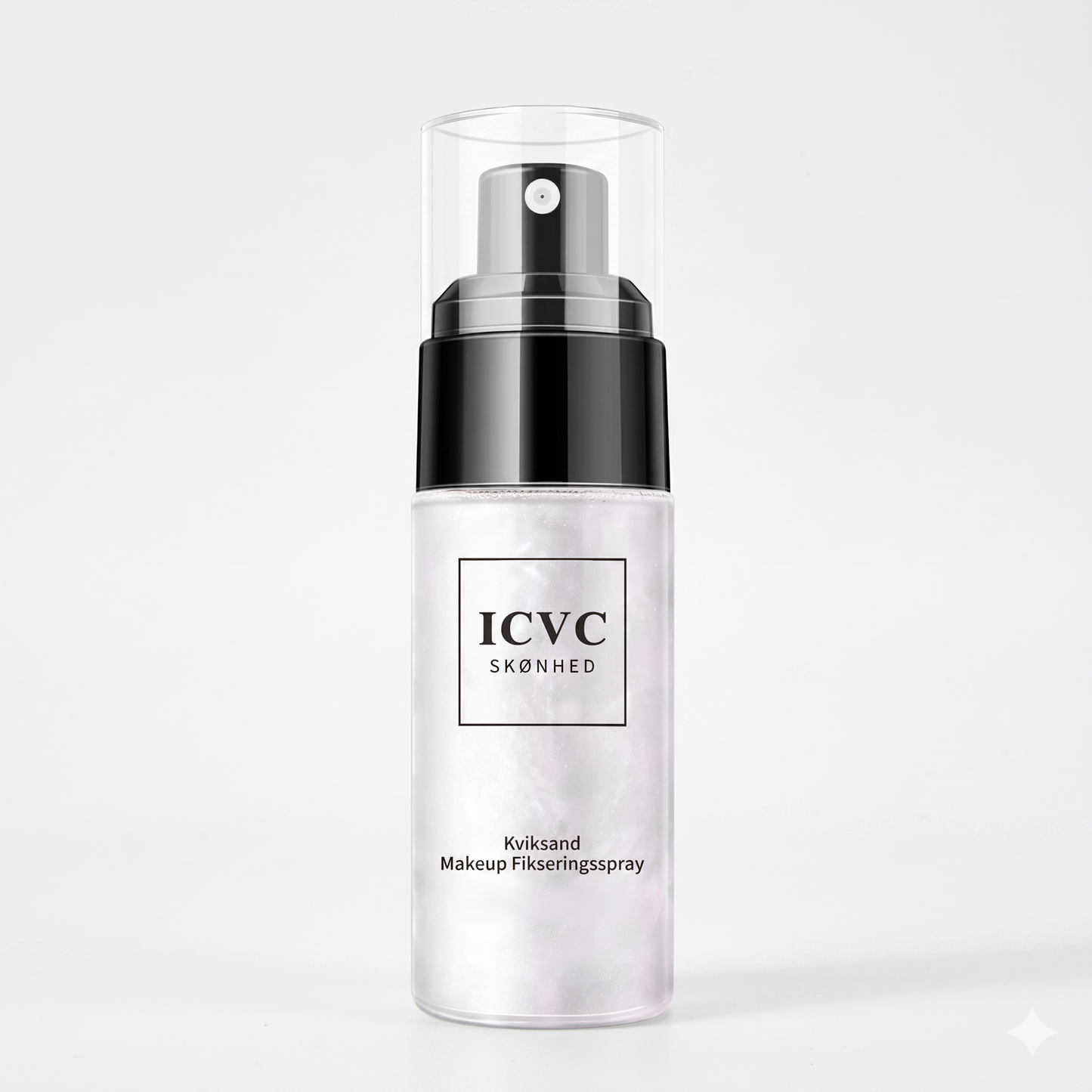 Matteerende vandafvisende makeup-settingspray med SPF 45