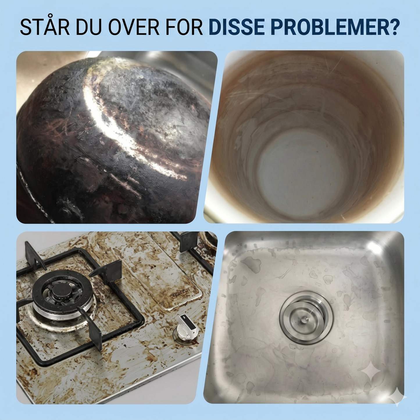 Selv den mest genstridige fedtplet beder om nåde!