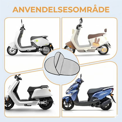 Universelt UV-beskyttende motorcykelsædebetræk