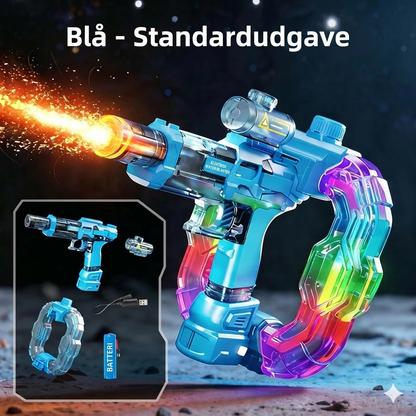 Regnbue lysende vandpistol