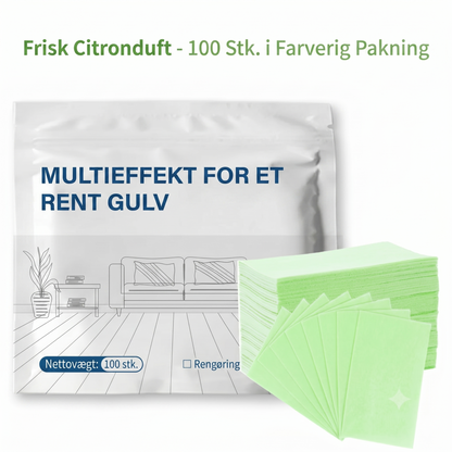 Multi-effekt gulvrengøringsark (100 stk. pr. pakke)