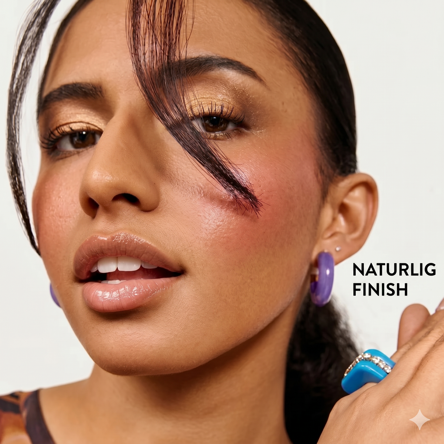 Matteerende vandafvisende makeup-settingspray med SPF 45