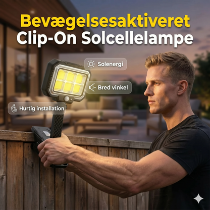 Solcelle udendørslampe – klik den fast, og din have skinner gratis!