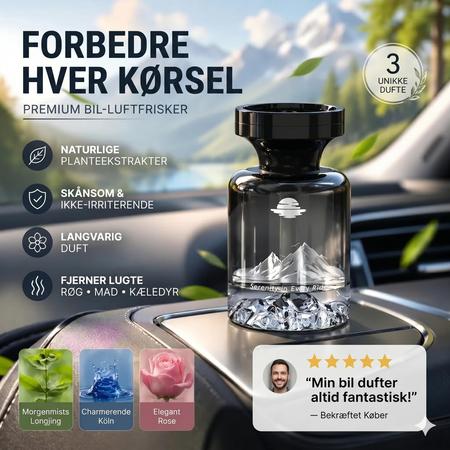 110 ml langtidsholdbar bilfrisker