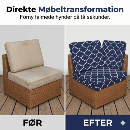 Terrasse sofa hyndebetræk