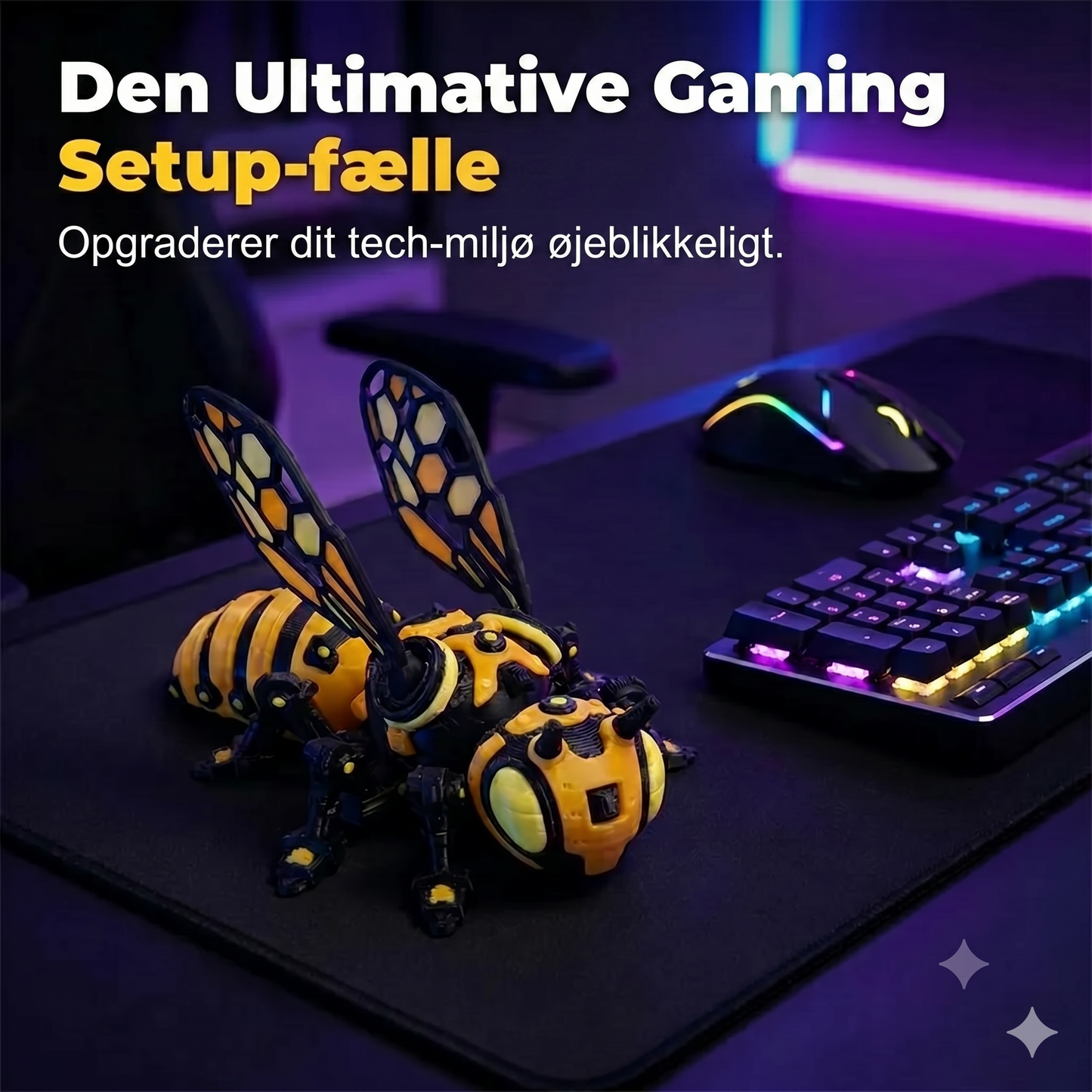 Dette er ikke et insekt, dette er et mecha-monster! Adskillelige led, futuristisk design