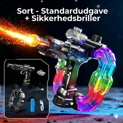Regnbue lysende vandpistol