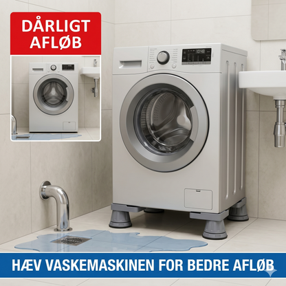 Sæt med 4 puder, der bærer op til 500 kg