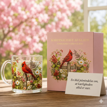 Sommermorgen - Smukke kolibri-glas