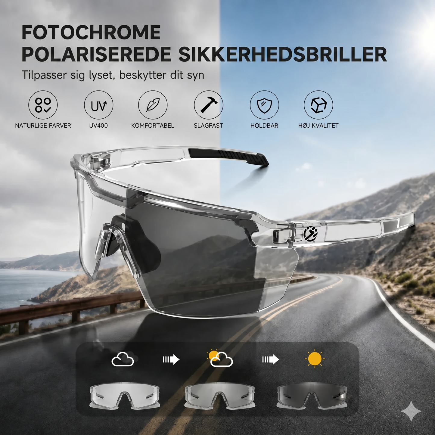 Fotokromiske solbriller – perfekt syn i al slags lys