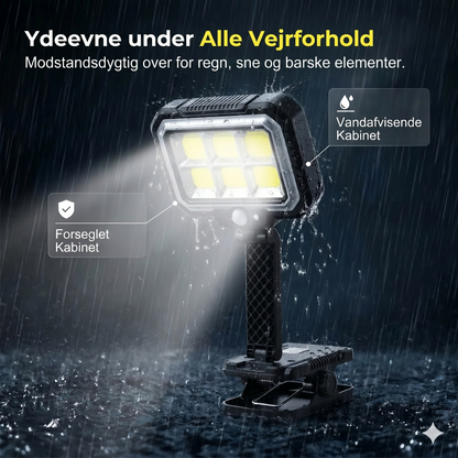 Solcelle udendørslampe – klik den fast, og din have skinner gratis!