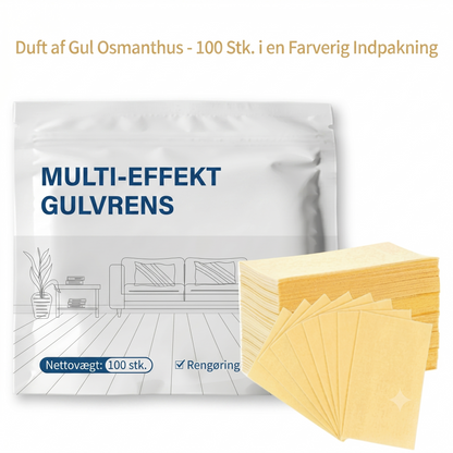 Multi-effekt gulvrengøringsark (100 stk. pr. pakke)