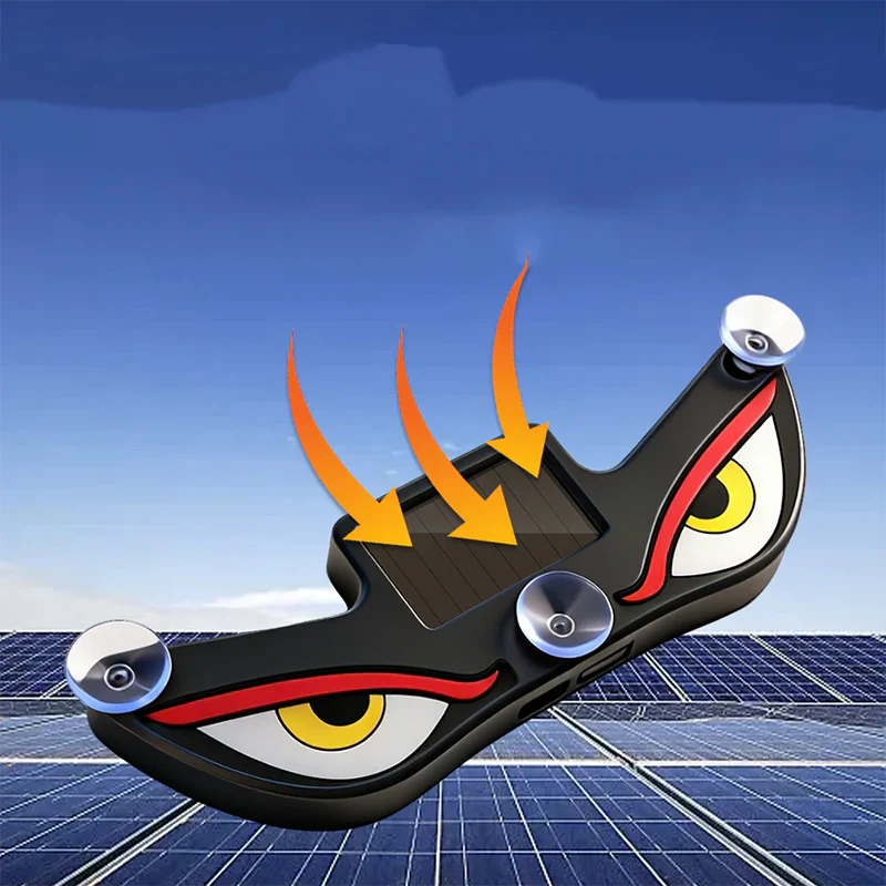 Seje solcelle LED-demon eyes