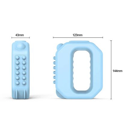 3-i-1 vibrerende fascia-ring massageapparat