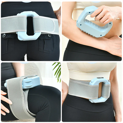 3-i-1 vibrerende fascia-ring massageapparat