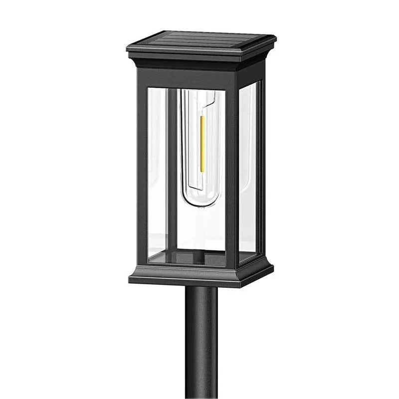 Solcelle havebelysning – retro design, 12-14 timers belysning & IP65 vandtæt