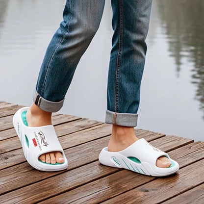 Cloud-sandaler med tyk skridsikker sål til herrer