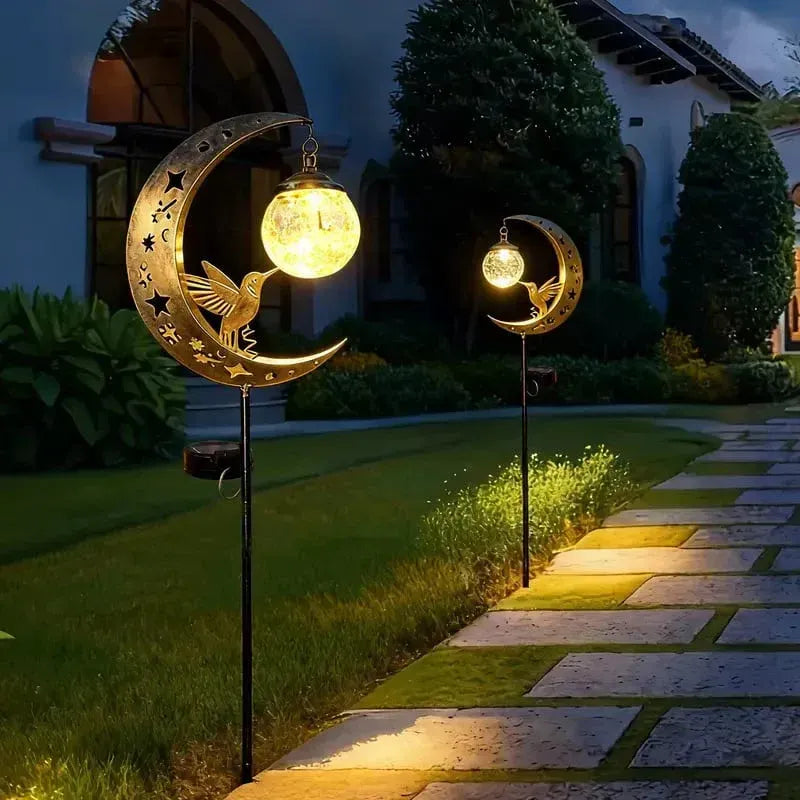 LunaBird solcelle udendørslampe