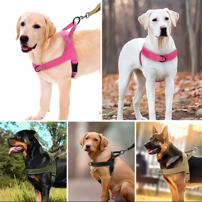 Robust taktisk hundesele med håndtag