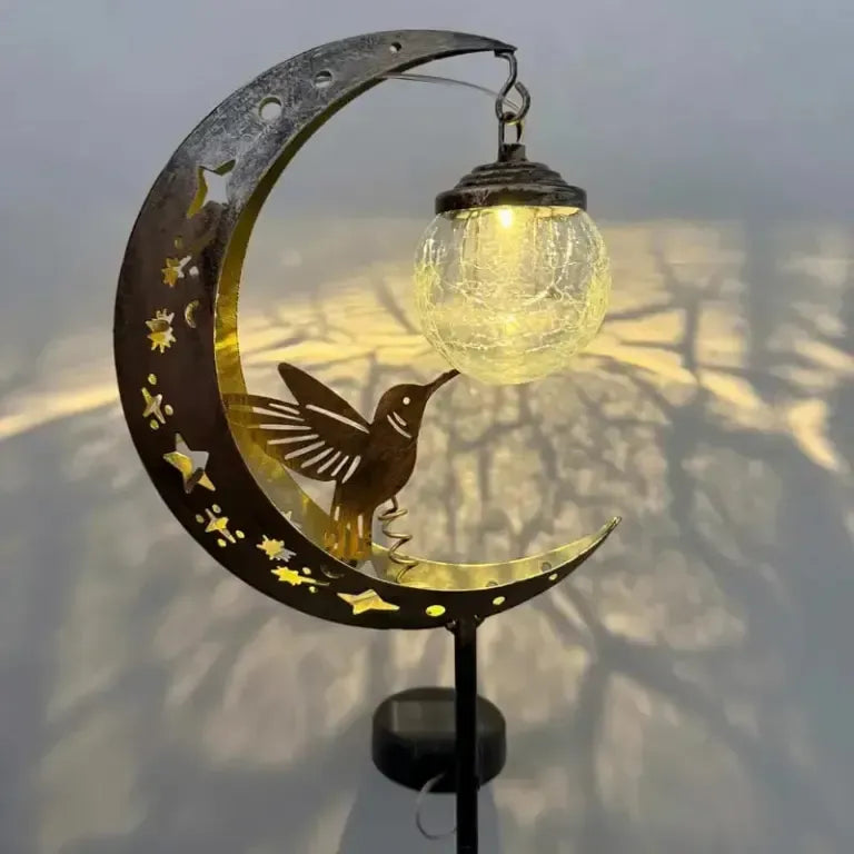LunaBird solcelle udendørslampe