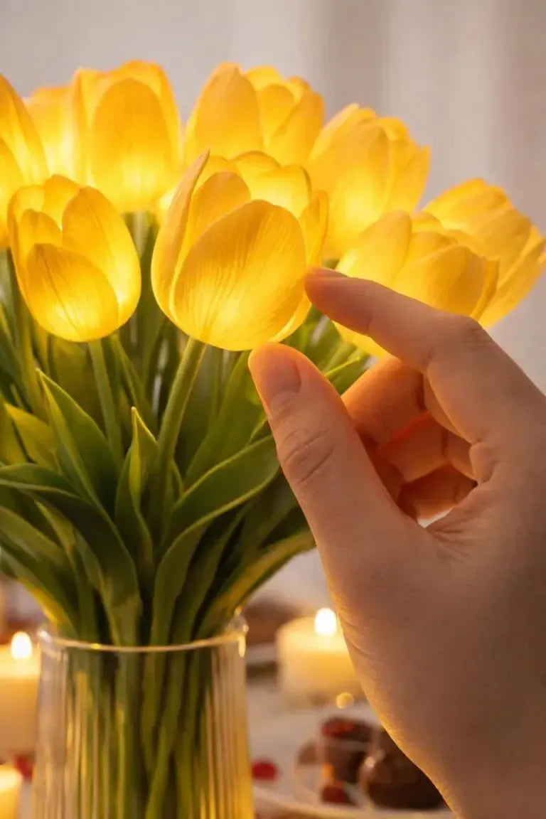 Stemningsfuld tulipanlampe – skab en varm og hyggelig atmosfære