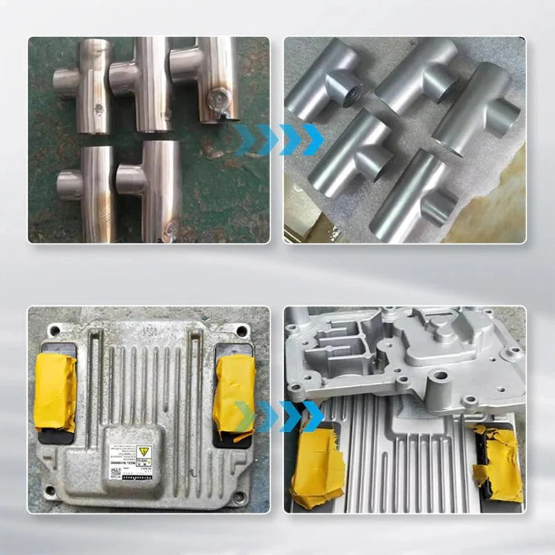 Multifunktionel sandblæsepistol med 4 keramiske dyser