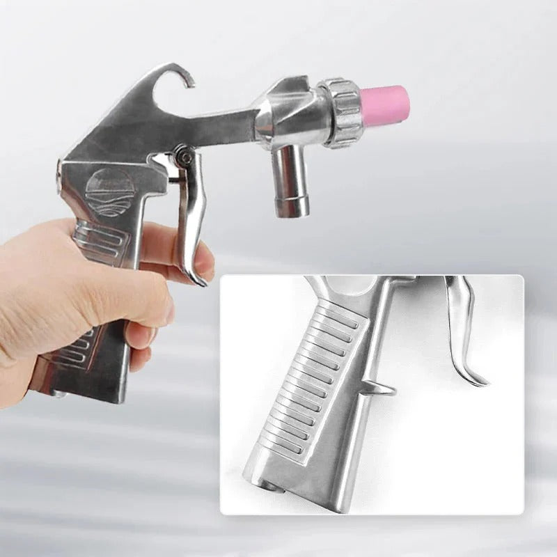Multifunktionel sandblæsepistol med 4 keramiske dyser
